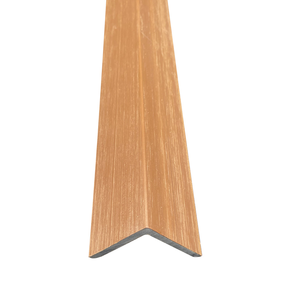 WPC cover strip Light Brown 45x45x2900mm