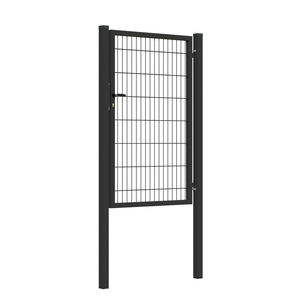 Bramka 1kr. 2D BOX ZnPVC 1000x1500mm RAL 9005 czarna matowa