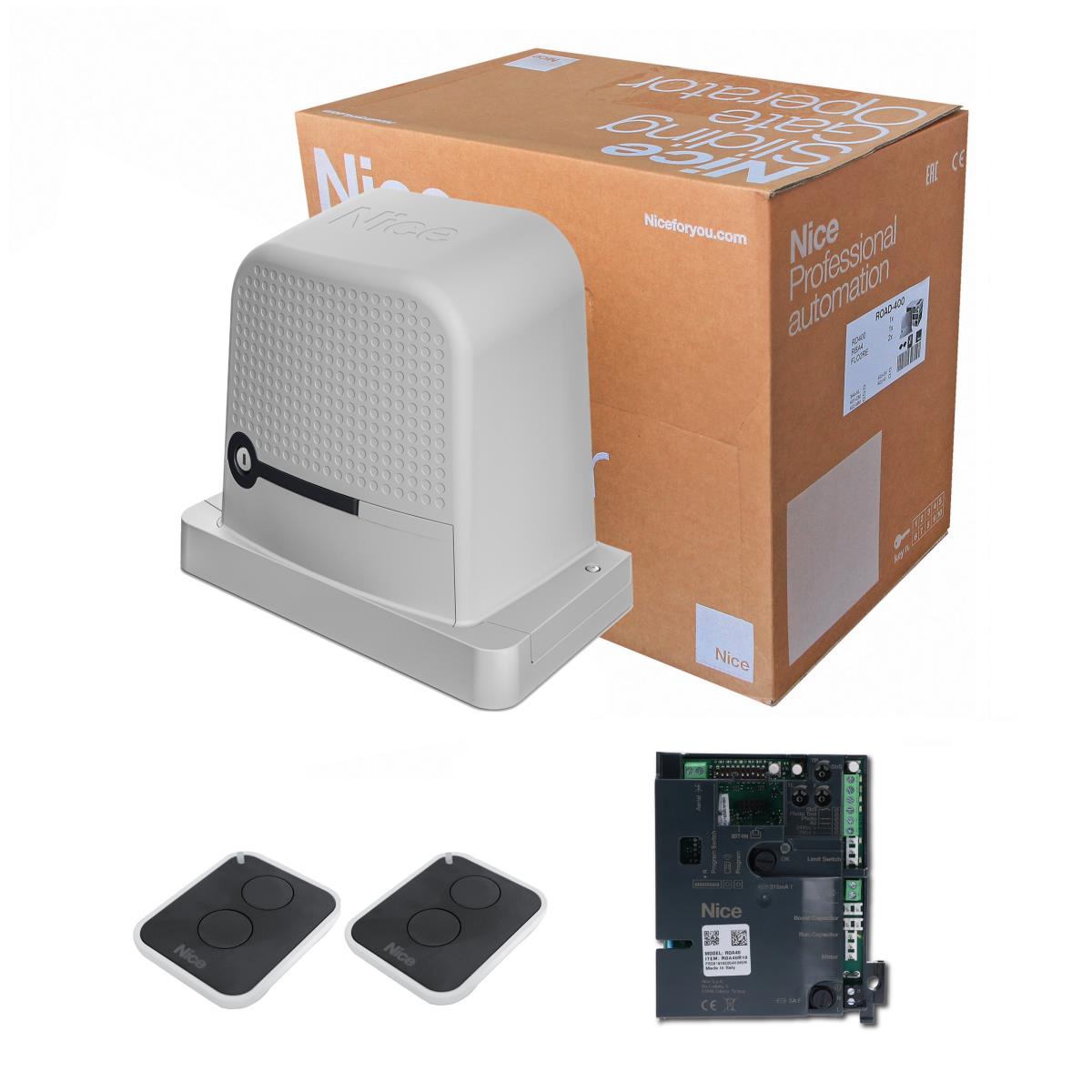 Kompletne Zestawy do Bram NICE max 600kg