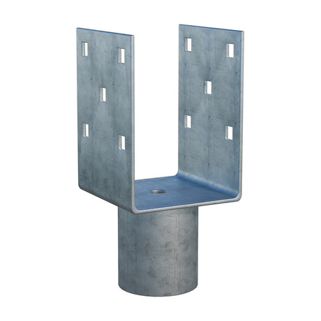 Nadstavec na zemnú skrutku Zn "U" 90x90x120x60mm