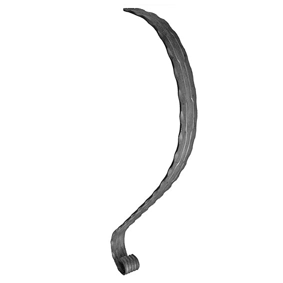 Porecz woluta a180, h600mm, P/010-40x5