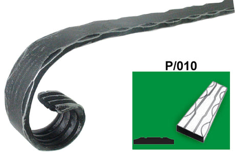 Porecz woluta h120, L200mm, P/010-40x8