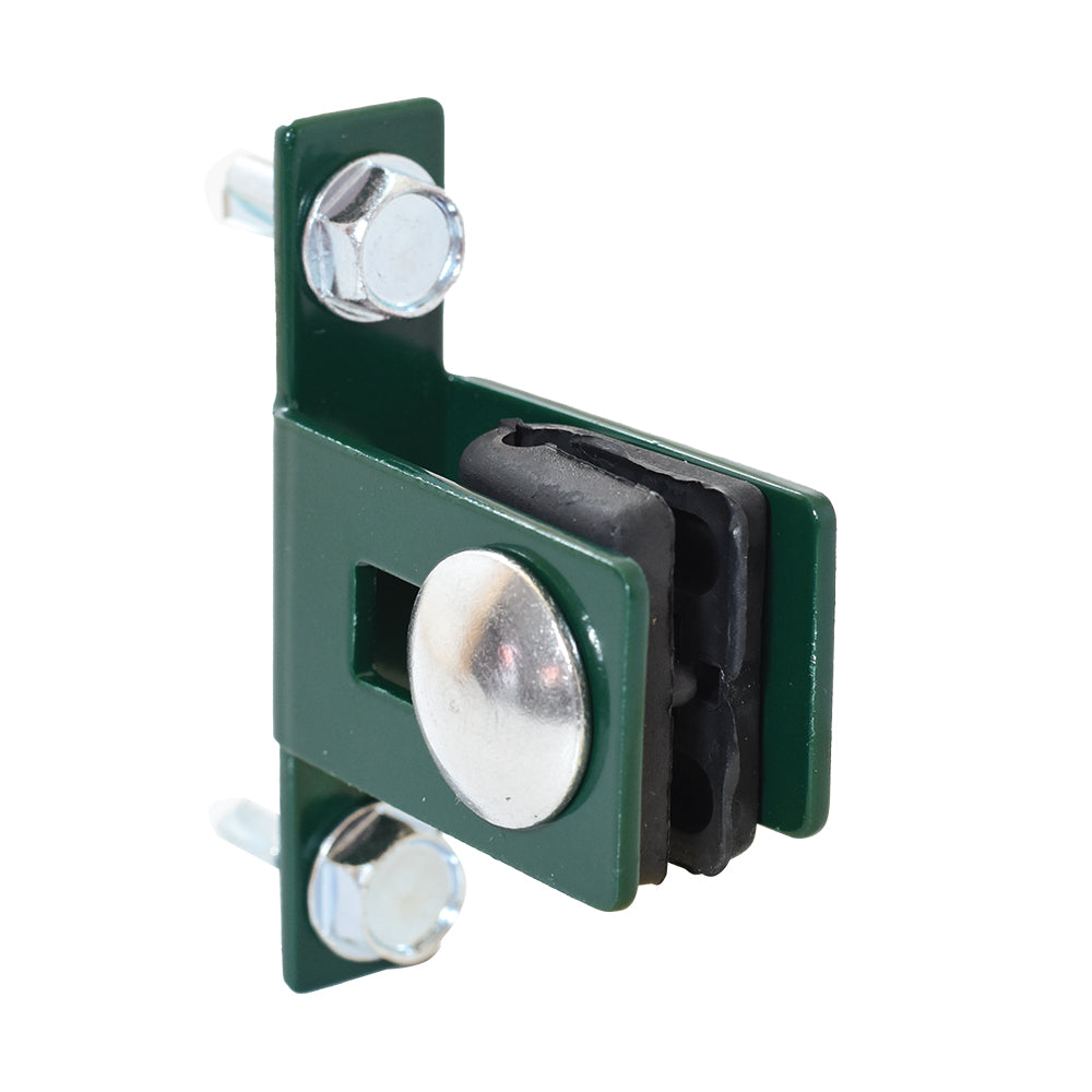 Príchytka zváraného panela U Strong ZnPVC zelená