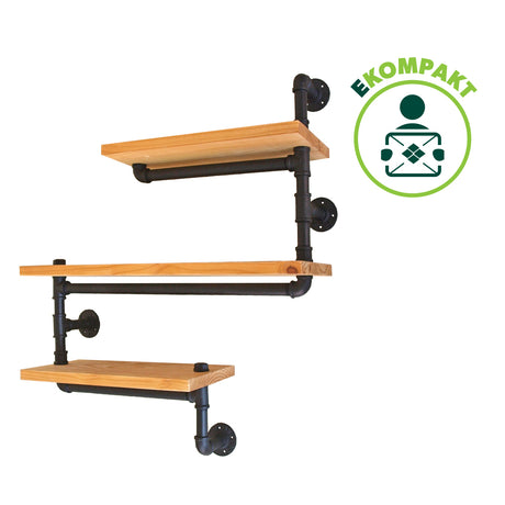 Półka ścienna WĄŻ jasna - 009