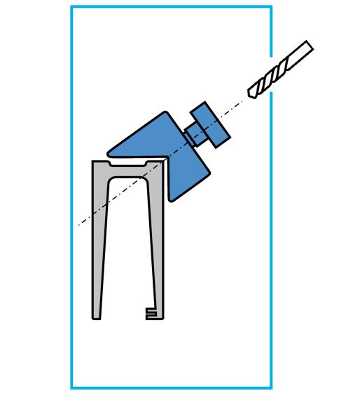 Przyrząd ustawiania nawiertów AL/0004