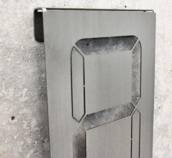 Numer domu "7 SEGMENT" 190x110x1 Universal