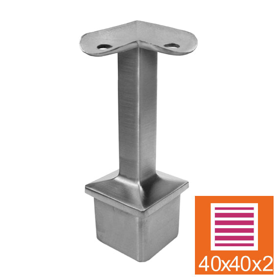 Uchwyt poręczy płaski na róg