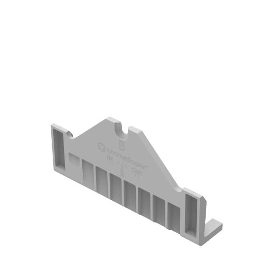 Zestaw do regulowanego mocowania szkła - canal B