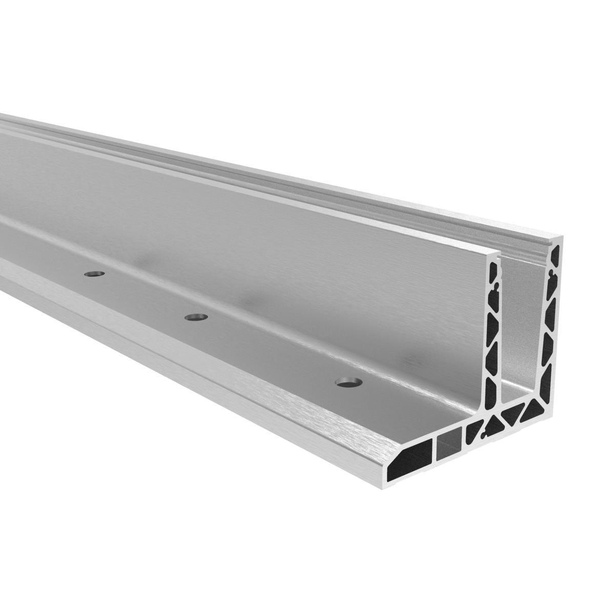 Profil balustrady szklanej