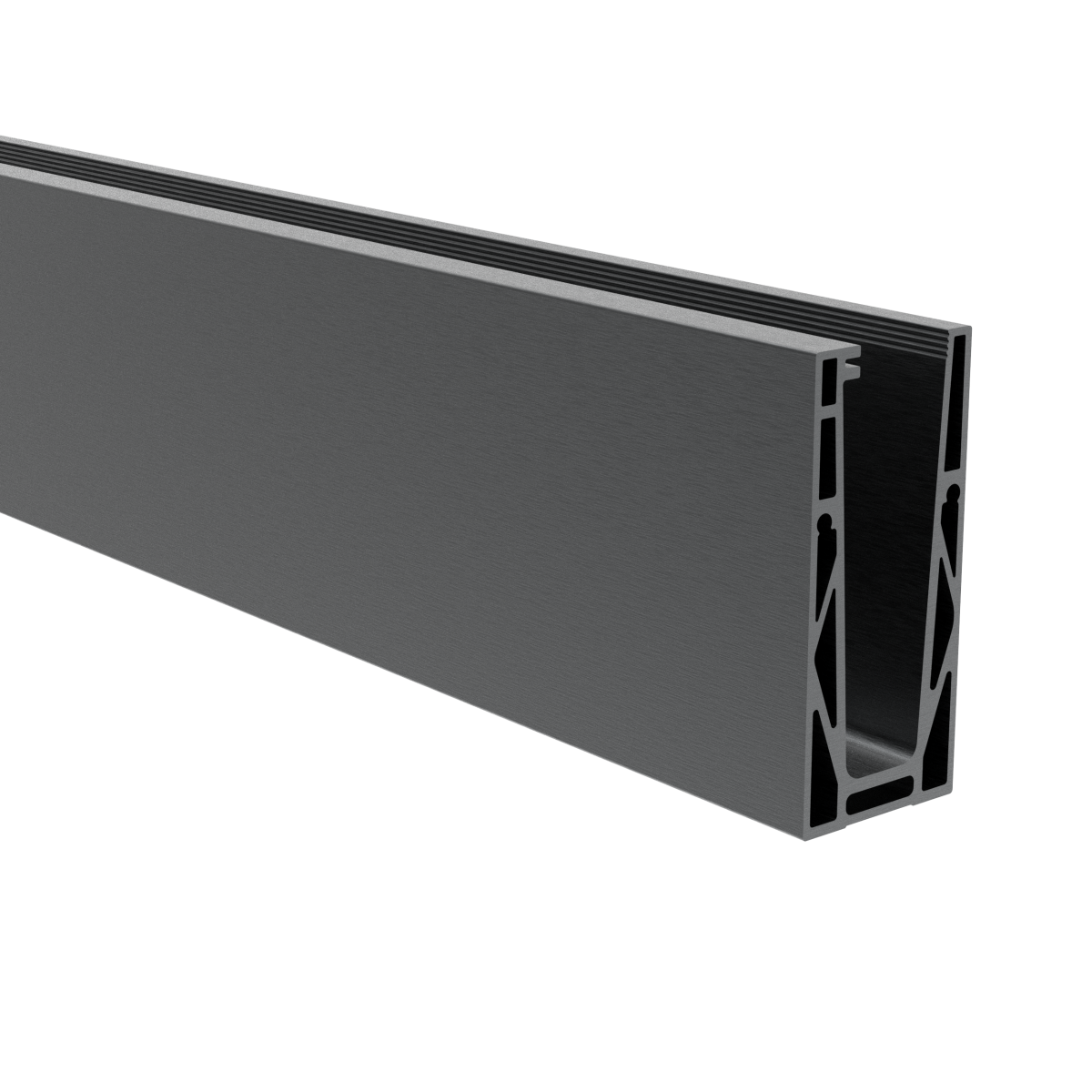 Profil balustrady szklanej