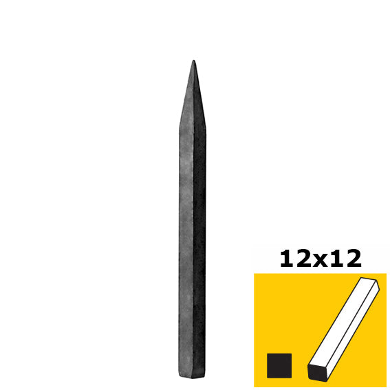 Szpic z grotem h150, n12x12mm
