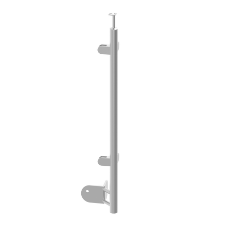 Słupek nierdzewny -prosto