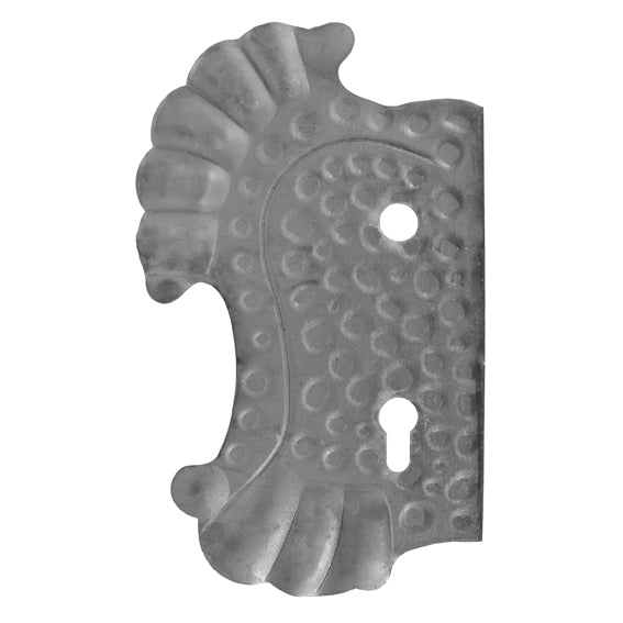 Szyld zdobiony z otworami, lewy 275x160,t3,C90,D22