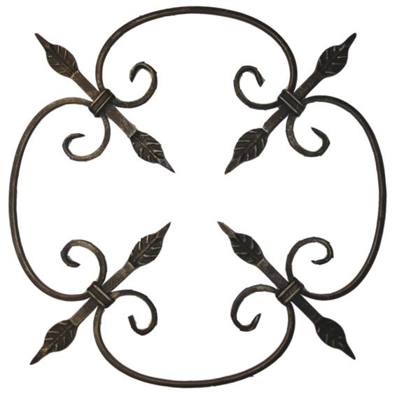 Rozeta h450, b450, 12x6mm