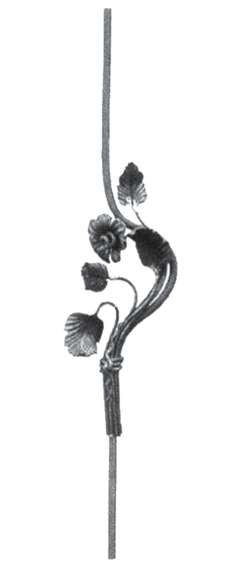 Tralka kwiat D12, h950 mm