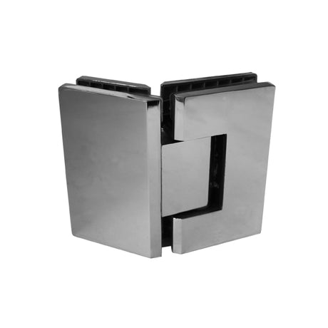 Zawias do drzwi szklanych +/- 90 stopni AISI304,