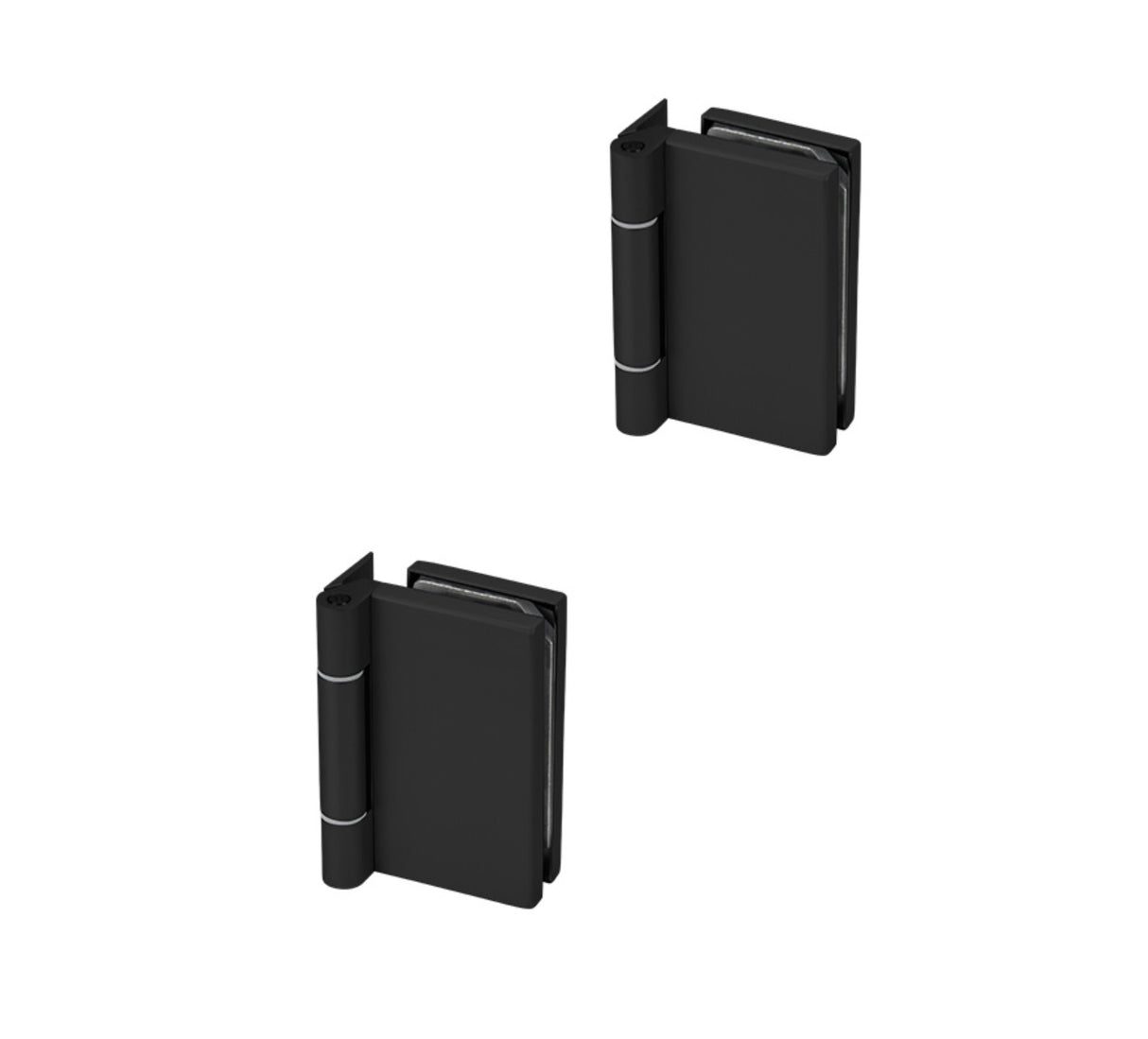 Zawias do ościeżnicy drewnianej szklanych drzw Bar