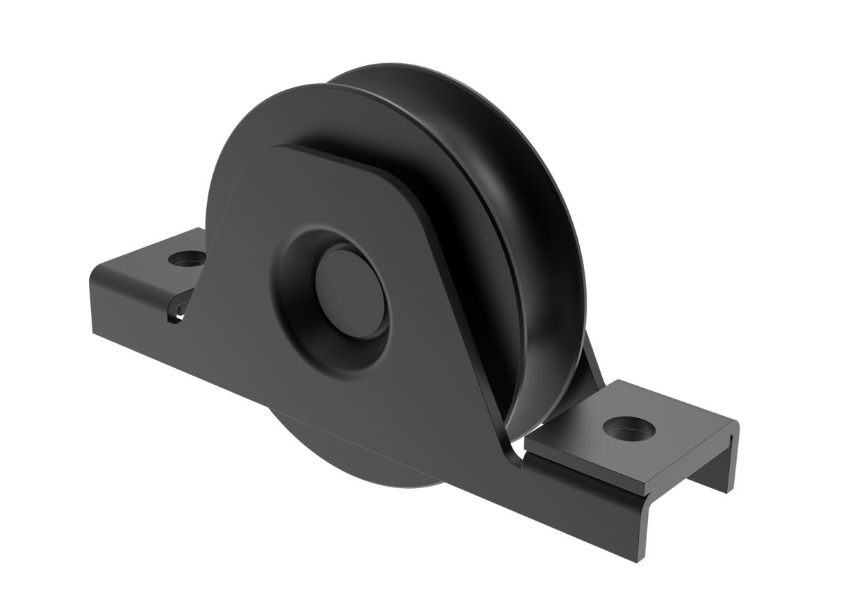 Osprzęt bram Zn, D80, czarna