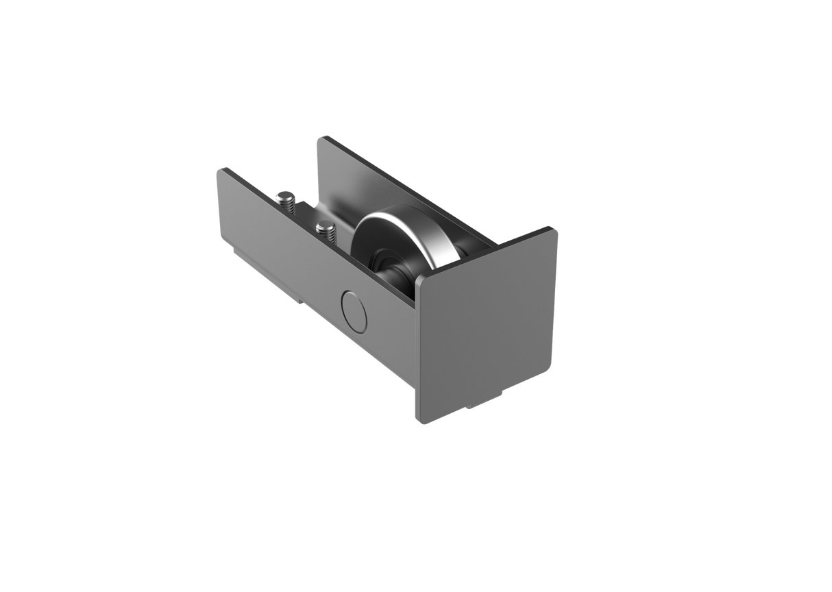Rolka najazdowa Zn, profile 80x80, antracyt