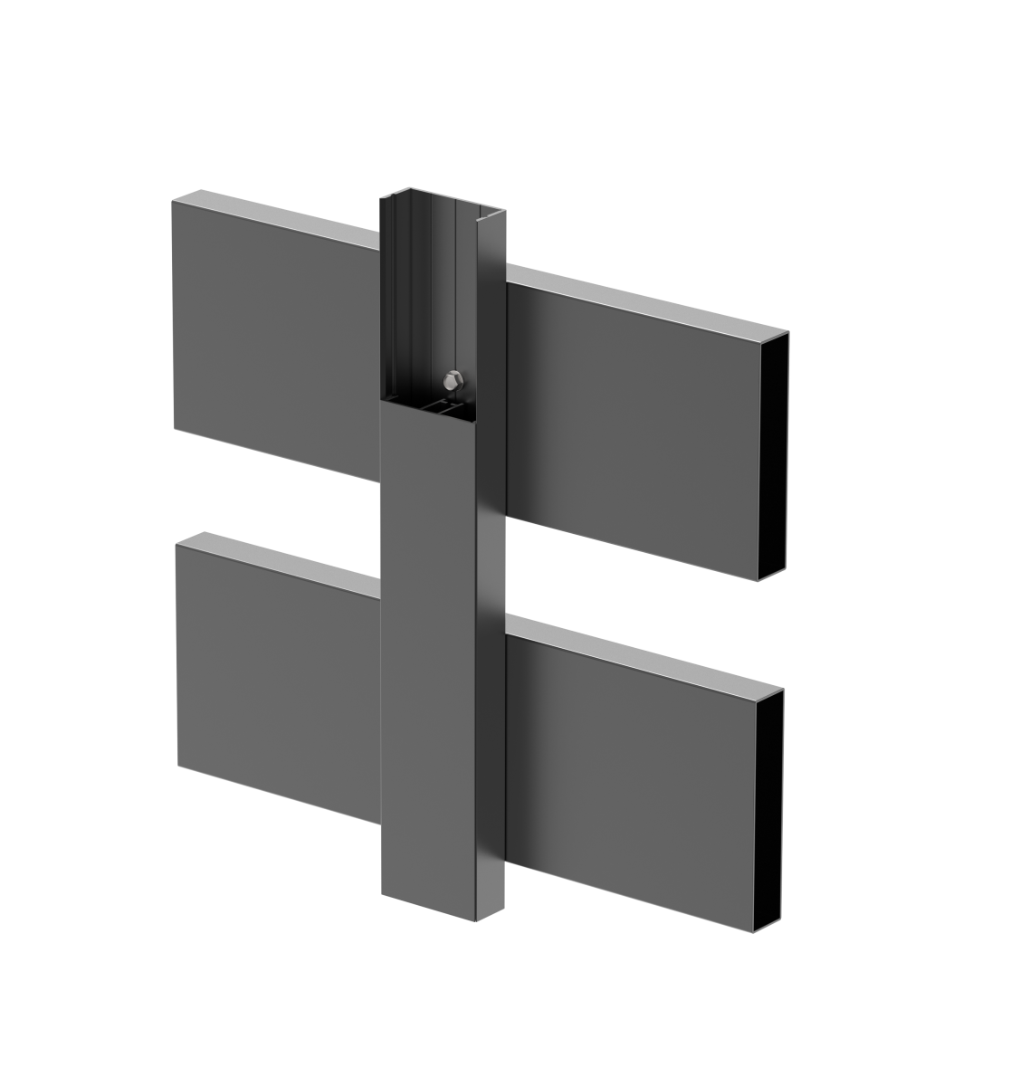 Aluminiowy adapter U 45x20-1850mm R7016