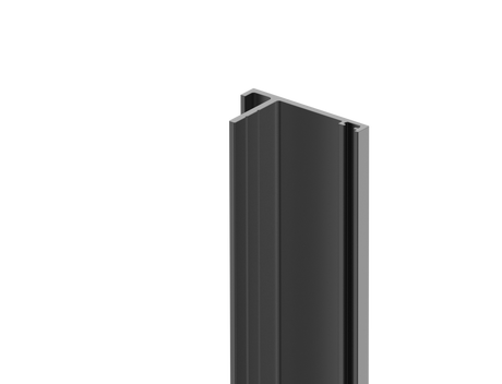 Aluminiowy profil końcowy bramy