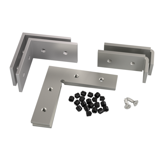 Ościeżnica do szklanych drzwi "U"