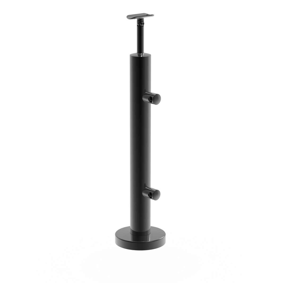 Słupek nierdzewny uzbrojony