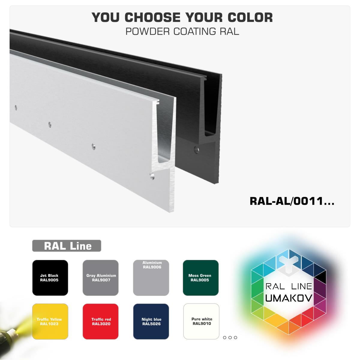 Obróbka powierzchni za pomocą malowania proszkoweg