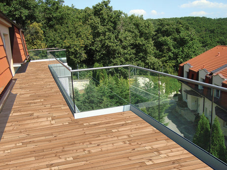 Szkło laminowane, jasne