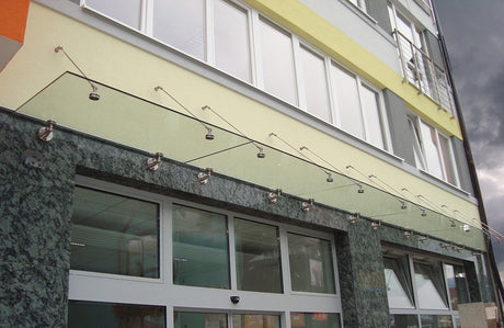 Odciąg do daszku, stal nierdzewna fi AISI304, d12/