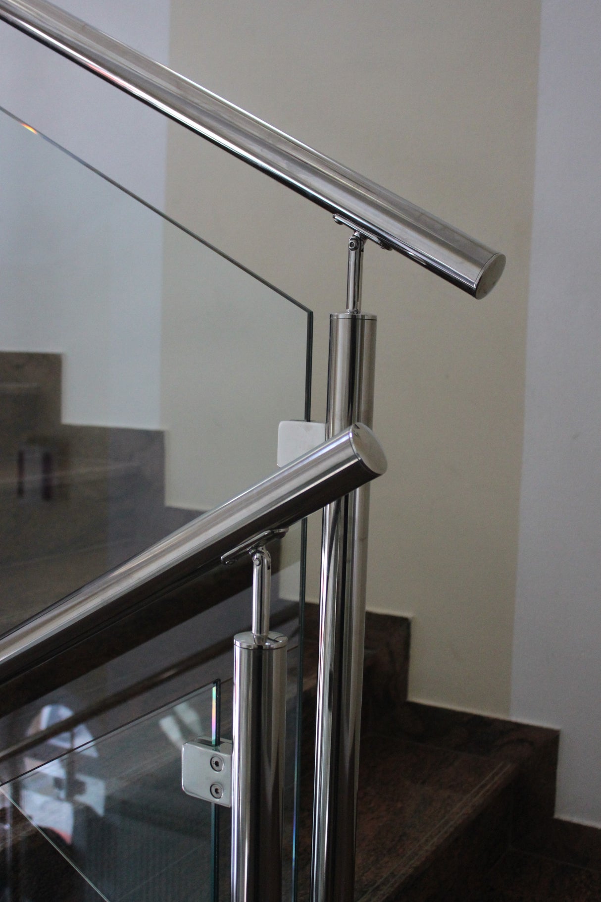 Uchwyt szkła nierdzewny