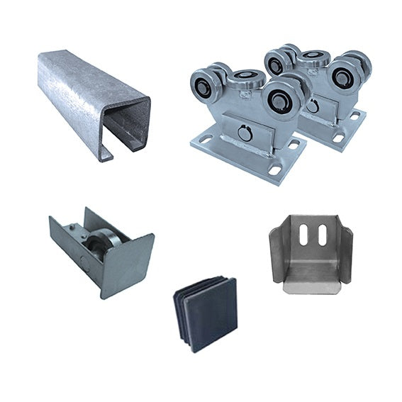 Zestaw bramy przsuwanej Zn, 60x60mm