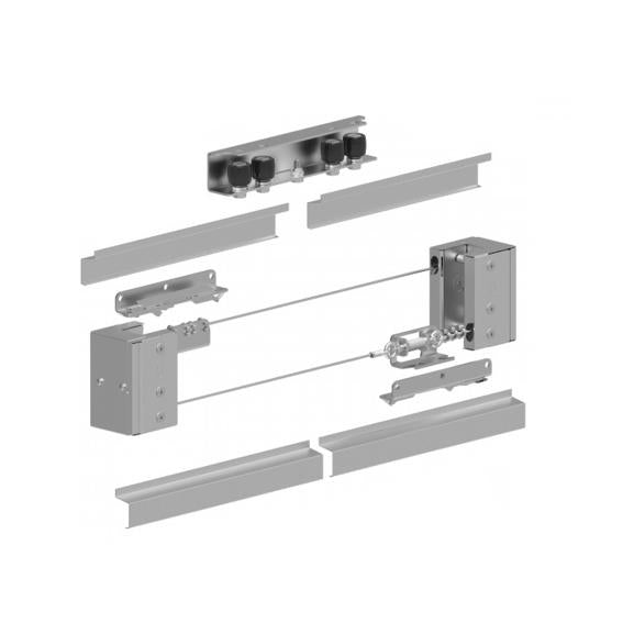 Teleskopowy system bramy, system rolkowy 8/15m