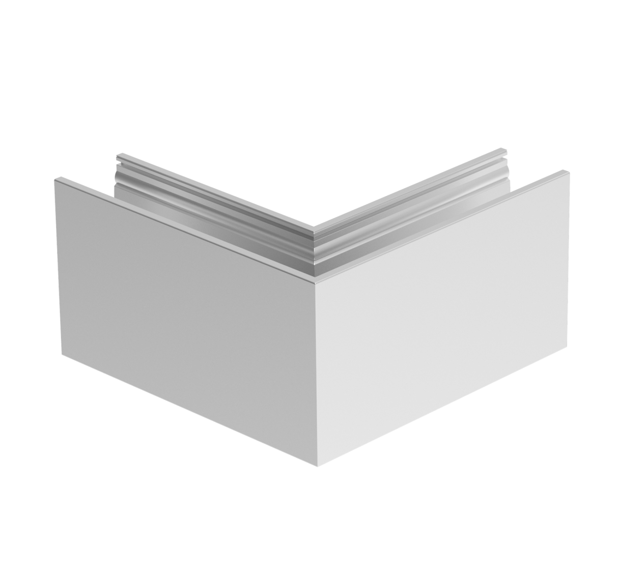 Profil balustrady szklanej Al AL/ELOX/Satin L195mm