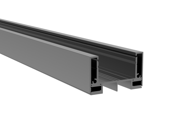 Aluminiowy adapter 66x40-1200mm do żaluzji do 46mm R7016