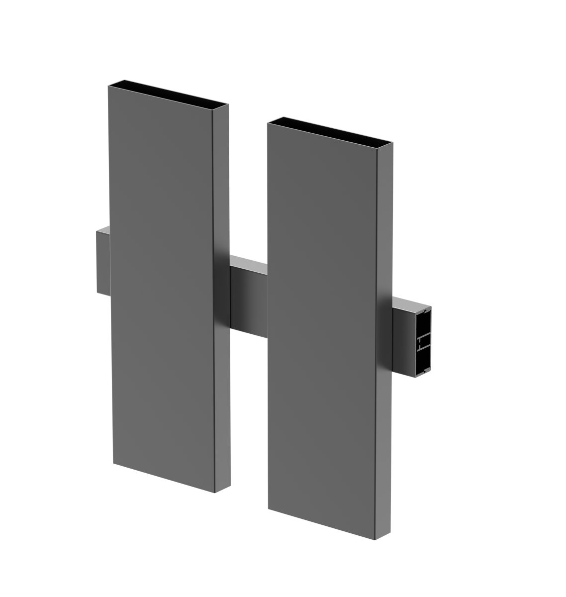 Aluminiowy adapter U 45x20-6000mm N
