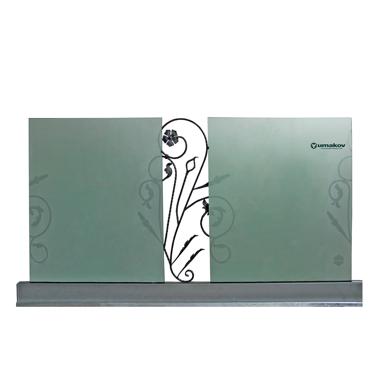 Balustrada całoszklana 2500x1000mm