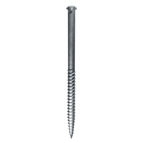 Zemná kotviaca skrutka Zn 76x3,0x1600mm, 3xM16