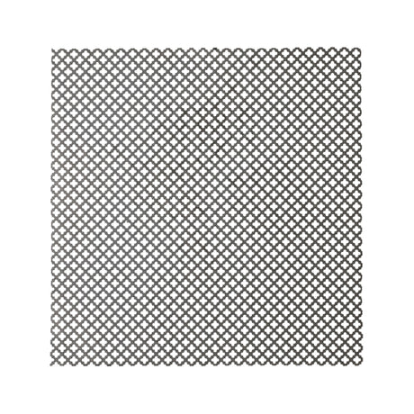 Blacha perforowana Fe Krzyżyk 10x10mm 1x2m