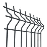 Welded panel fence ZnPVC 2500x1230x4mm anthracite