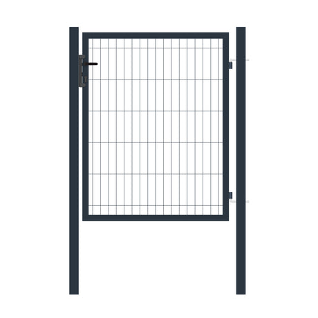 Bránka 1kr. SQUARE ZnPVC 1000x1200mm antracit