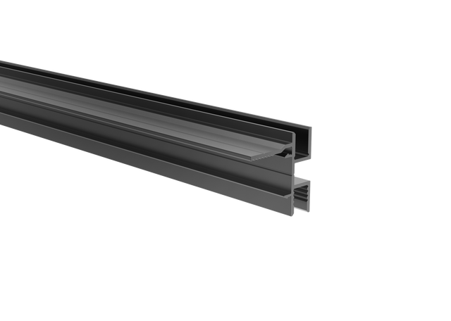 Aluminiowy adapter ogrodzeniowy do wypełnień 20/22/24/26 - 6000mm