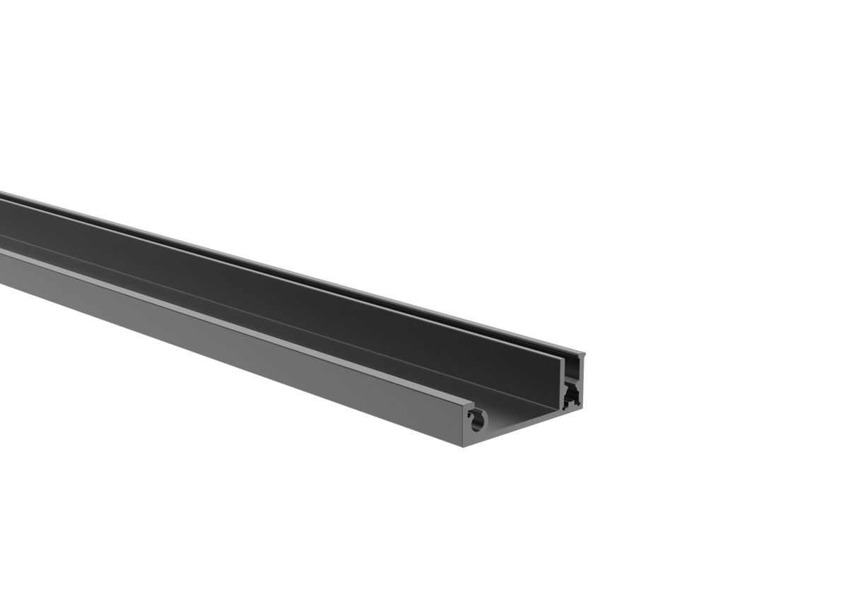 Aluminiowy adapter do ogrodzeń na wypełnienia - listwa osłonowa 6000mm