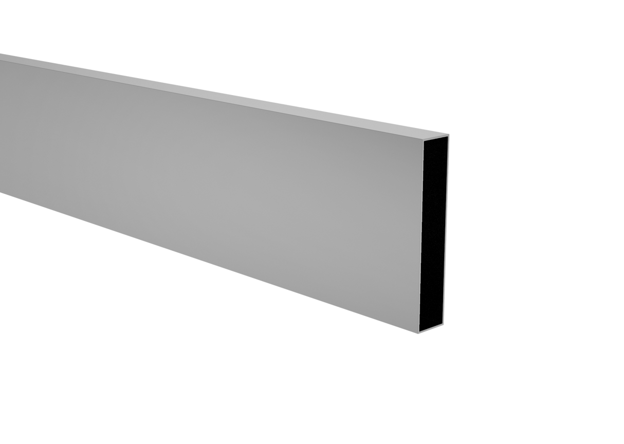 Aluminiowa lamela, 20x100-6000mm, szara