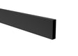 Aluminiowe wypełnienie ogrodzeniowe 20 x 80 - 6,0 m - czarny RAL 9005