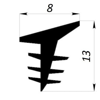 Uszczelka gumowa profil