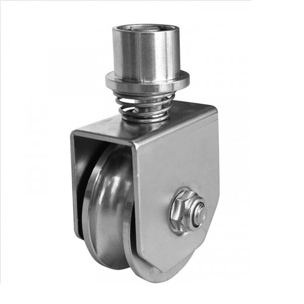 Obrotowe koło bramowe ze sprężyną - U, D60