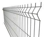 Welded panel fence ZnPVC 2500x1230x4mm anthracite