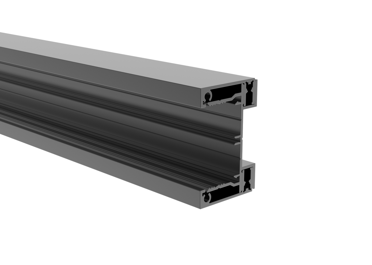 Aluminiowy adapter 60x40-1200mm do żaluzji do 40mm R7016