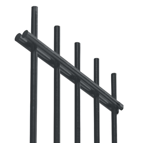 Zváraný plotový panel N2D 2500x1430mm D6/5/6mm antracit